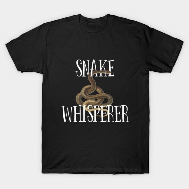 Snake - Snake Whisperer T-Shirt by Kudostees